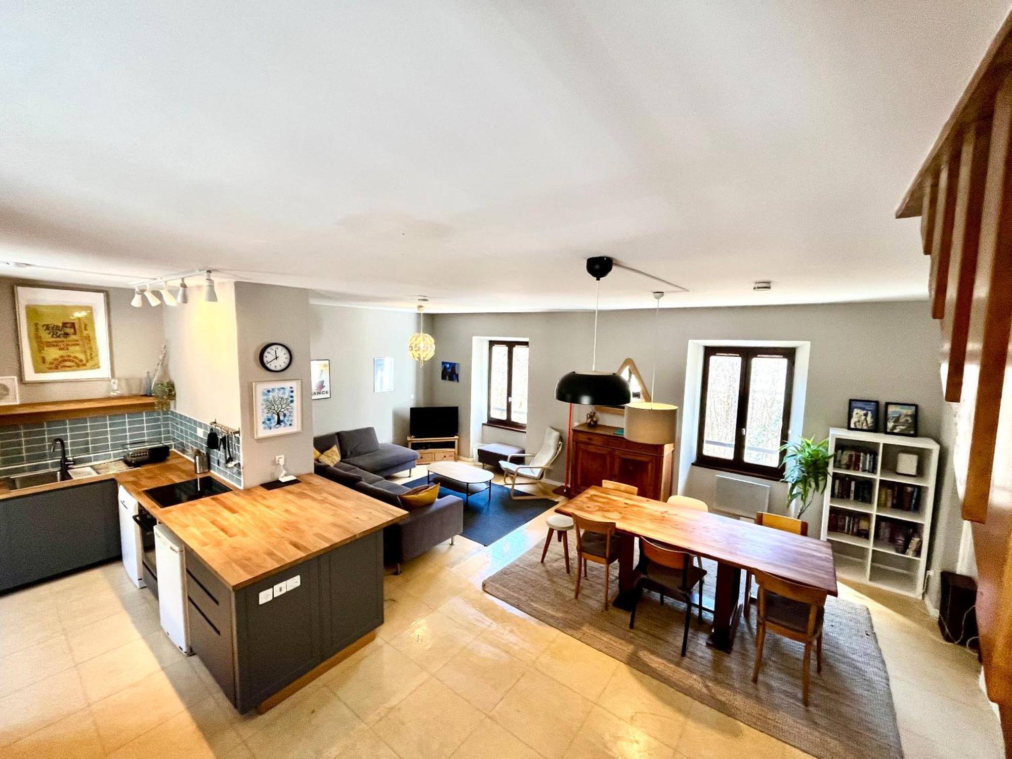 The Old School House, Les Ougiers Apartment Venosc Bagian luar foto